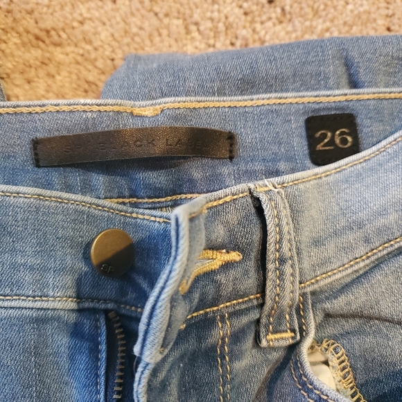 SP Black Label Embroidered Jeans Size 26 - Picture 6 of 6